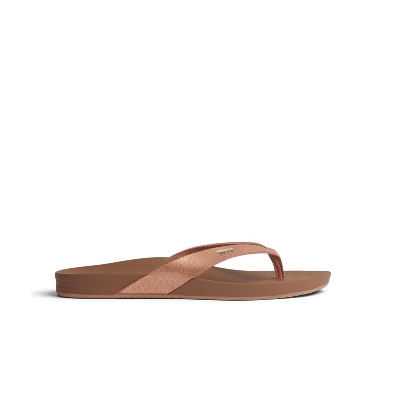 Reef Cushion Court Womens Flip Flop, Molded Cushion Footbed, Arch Support, Rose Gold, 8 - Image 5